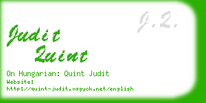 judit quint business card